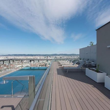 Hoch Hinaus, Neu Und Stilvoll Mit Pool Am Dach Apartment Wina Bagian luar foto